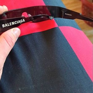 Balenciaga sunglasses female black